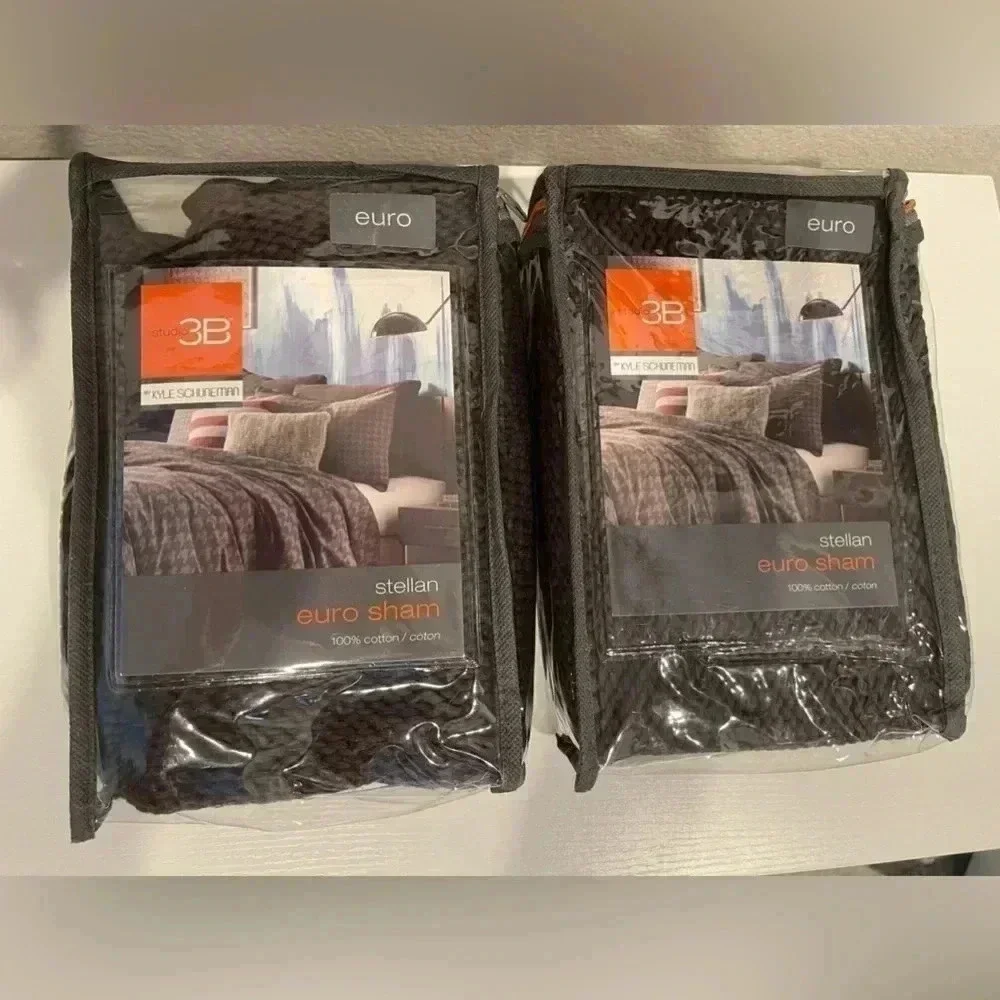 Knit Pillow shams set 26x26